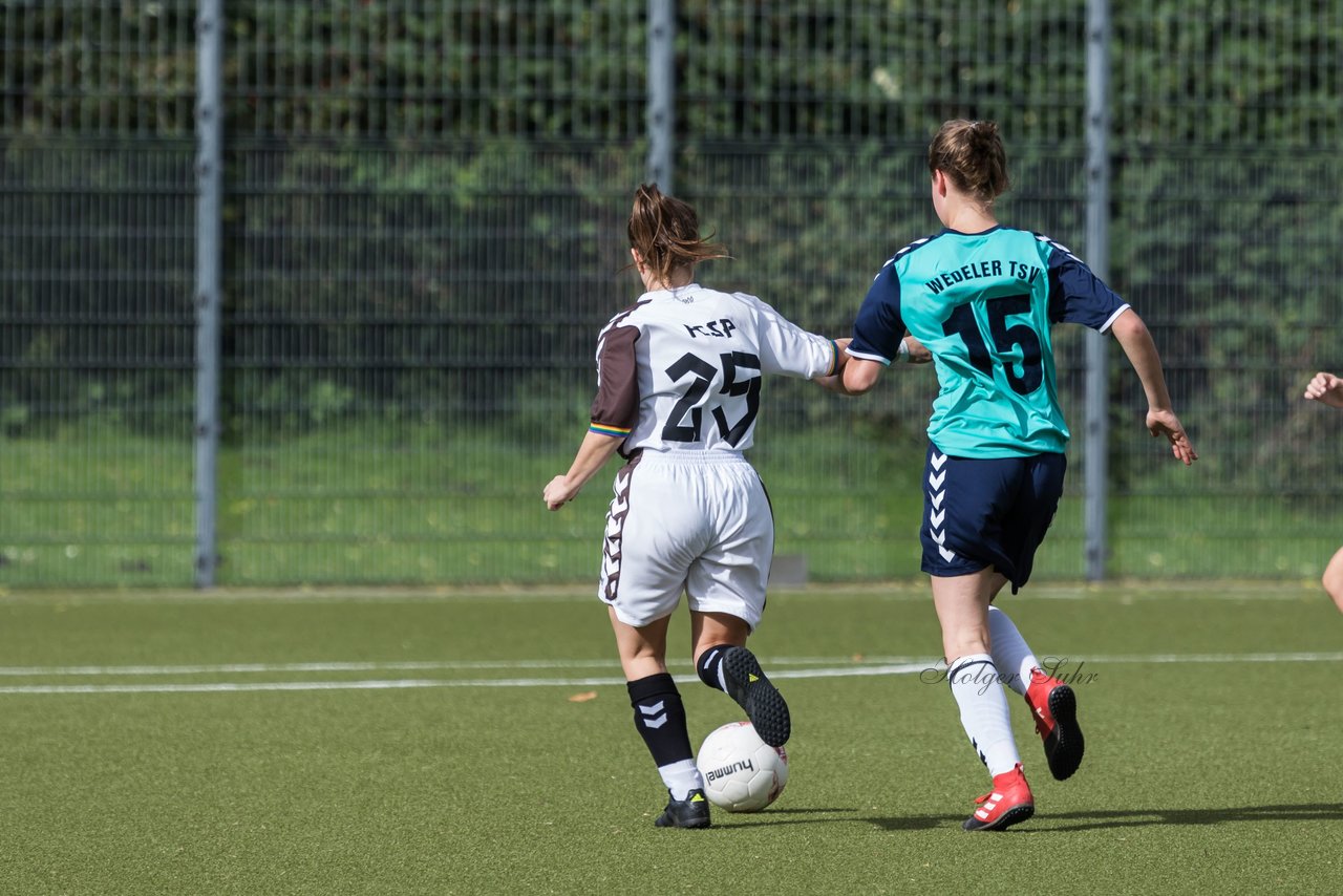 Bild 209 - B-Juniorinnen Wedel - St. Pauli : Ergebnis: 1:2